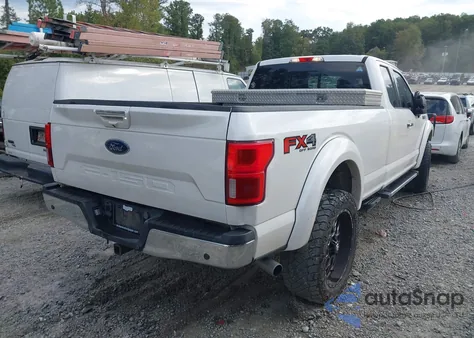 2018 Ford F-150 Lariat из США, поврежденный, VIN 1FTEX1E58JKG03716